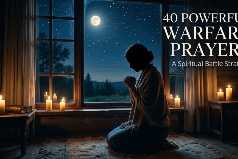 40 Powerful Warfare Prayers Against Negative Words Spoken Over Your Life