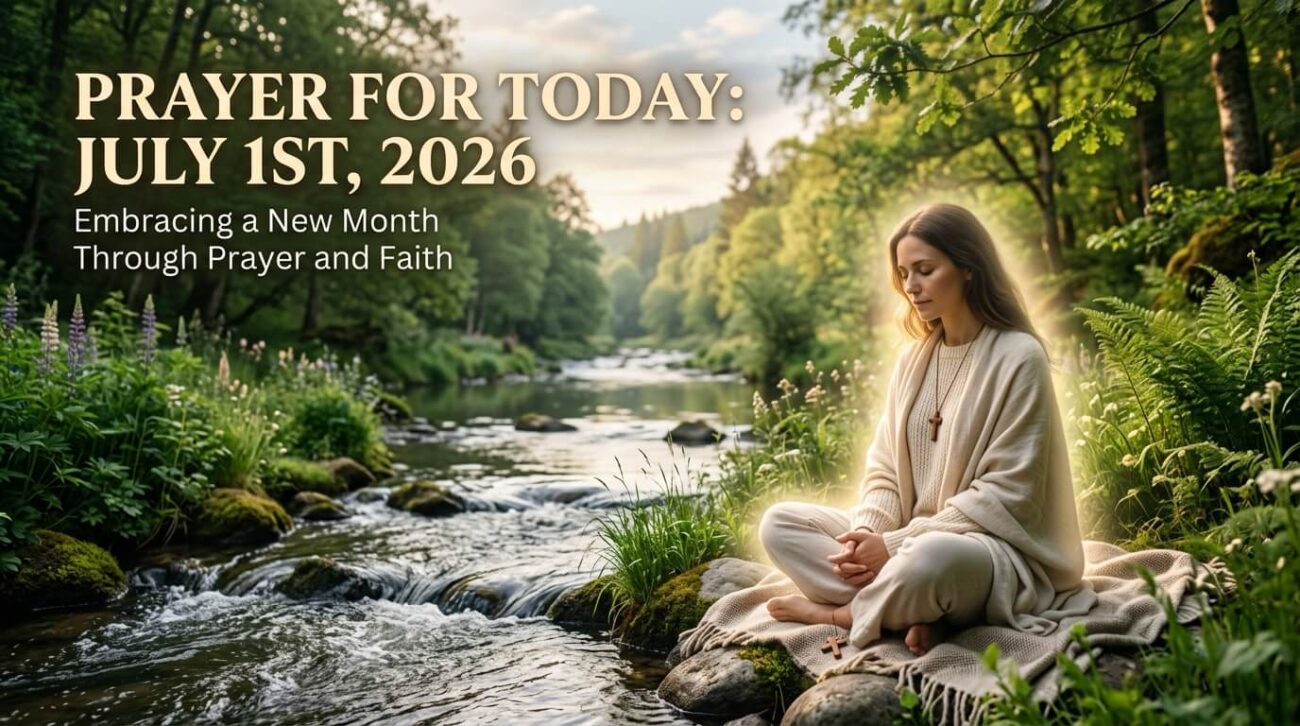 Prayer for Today 1st July 2026: Embracing a New Month Through Prayer and Faith