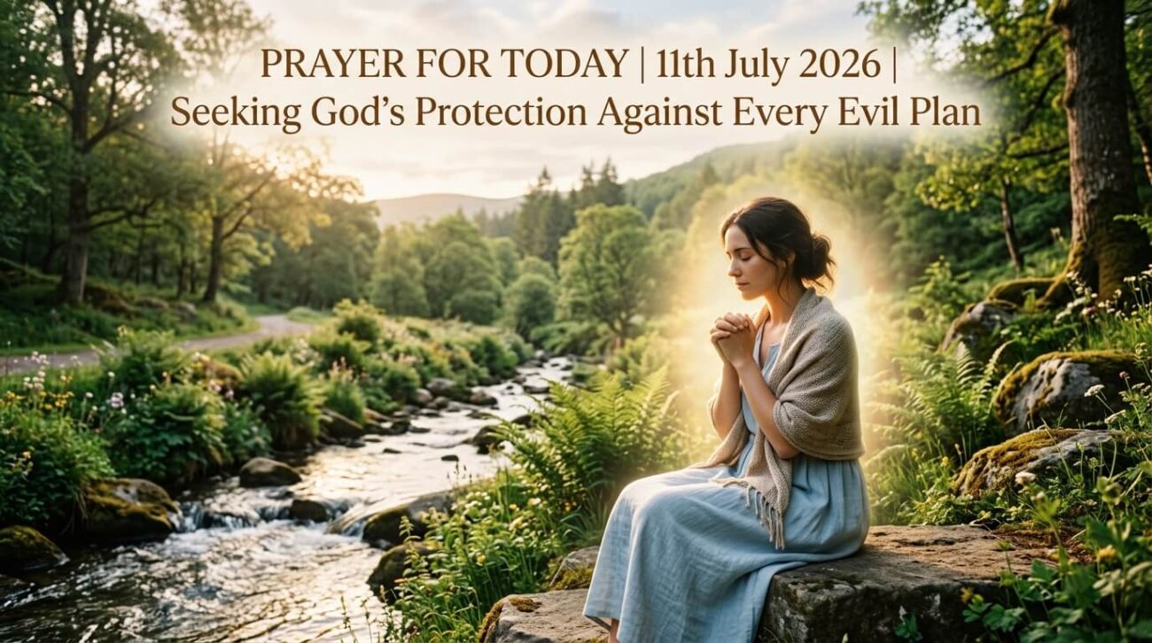 Prayer for Today 11th July 2026: Seeking God’s Protection Against Every Evil Plan