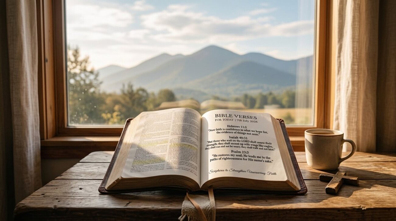 Bible Verses for Today 7th July 2026: Scriptures to Strengthen Unwavering Faith