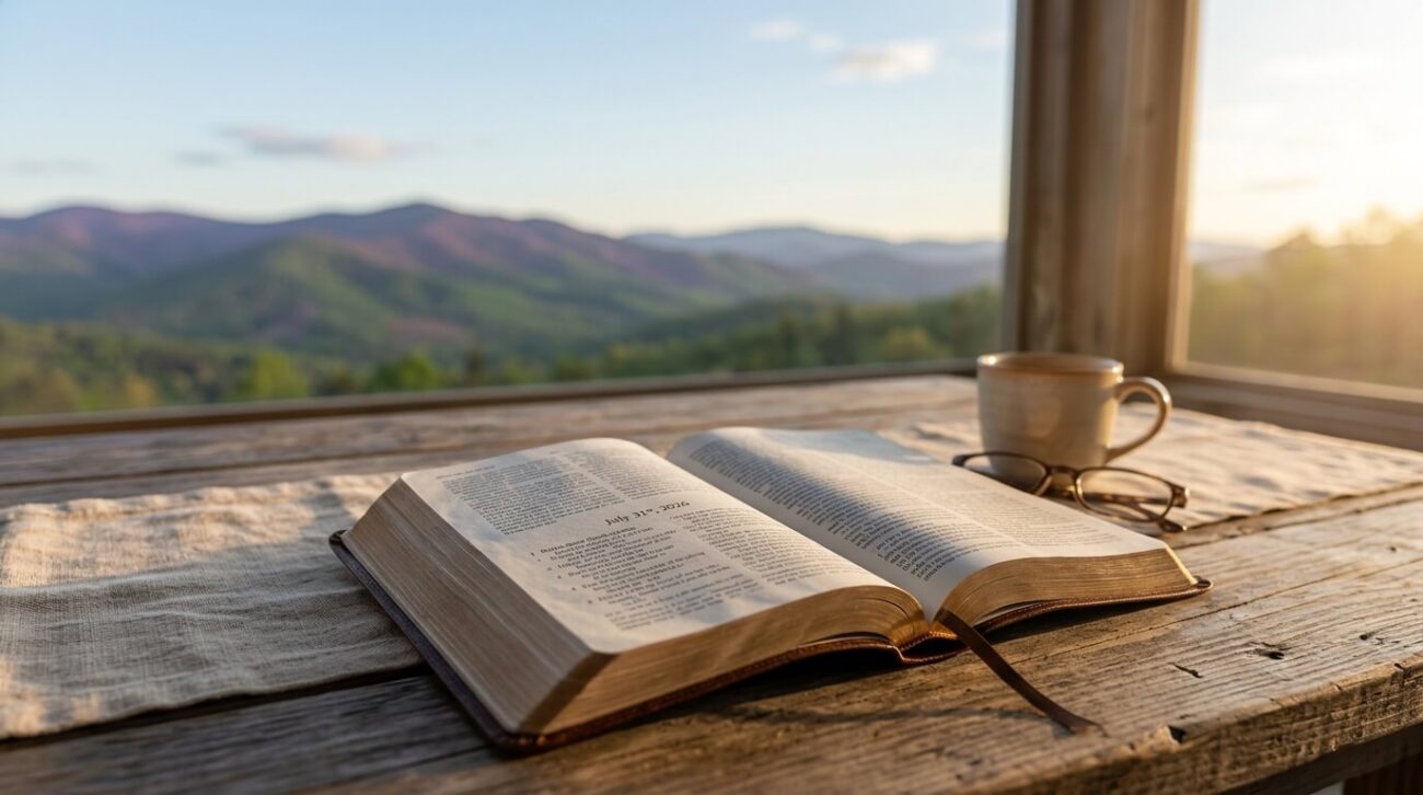 Bible Verses for Today 31st July 2026: Finishing the Month with a Heart of Gratitude