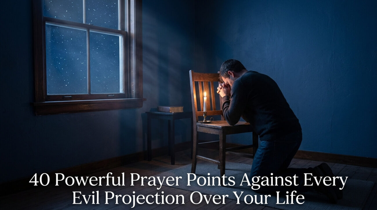 40 Powerful Prayer Points Against Every Evil Projection Over Your Life