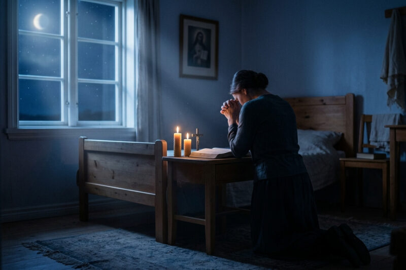 40 Powerful Midnight Prayers for Freedom from Evil Family Idols