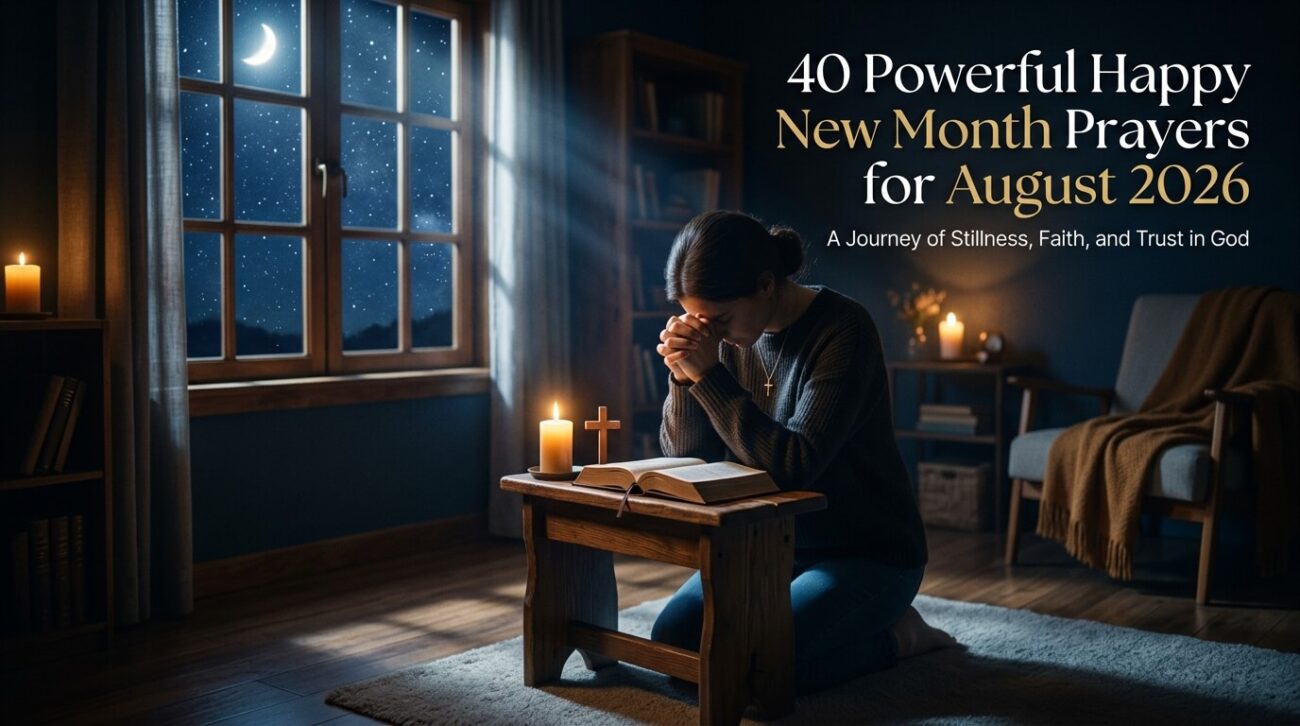 40 Powerful Happy New Month Prayers for August 2026
