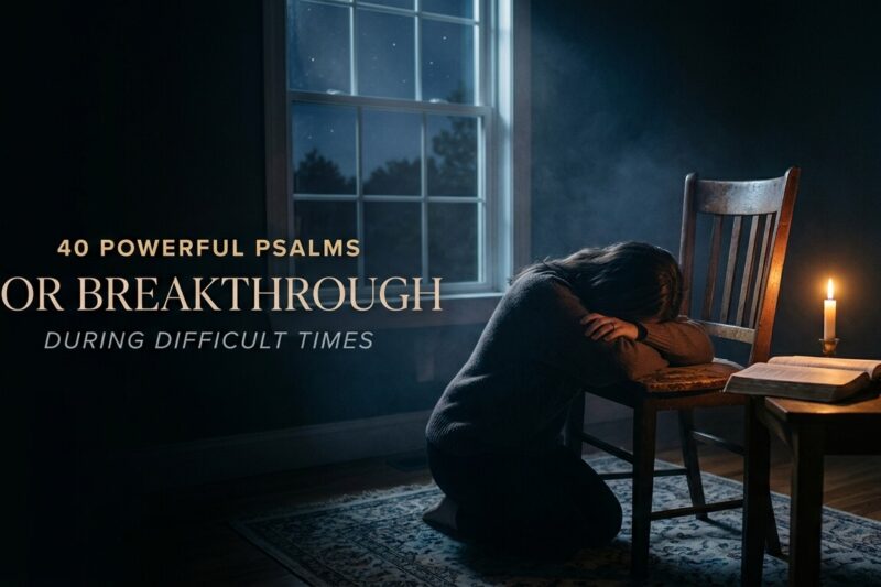 40 Powerful Psalms for Breakthrough During Difficult Times
