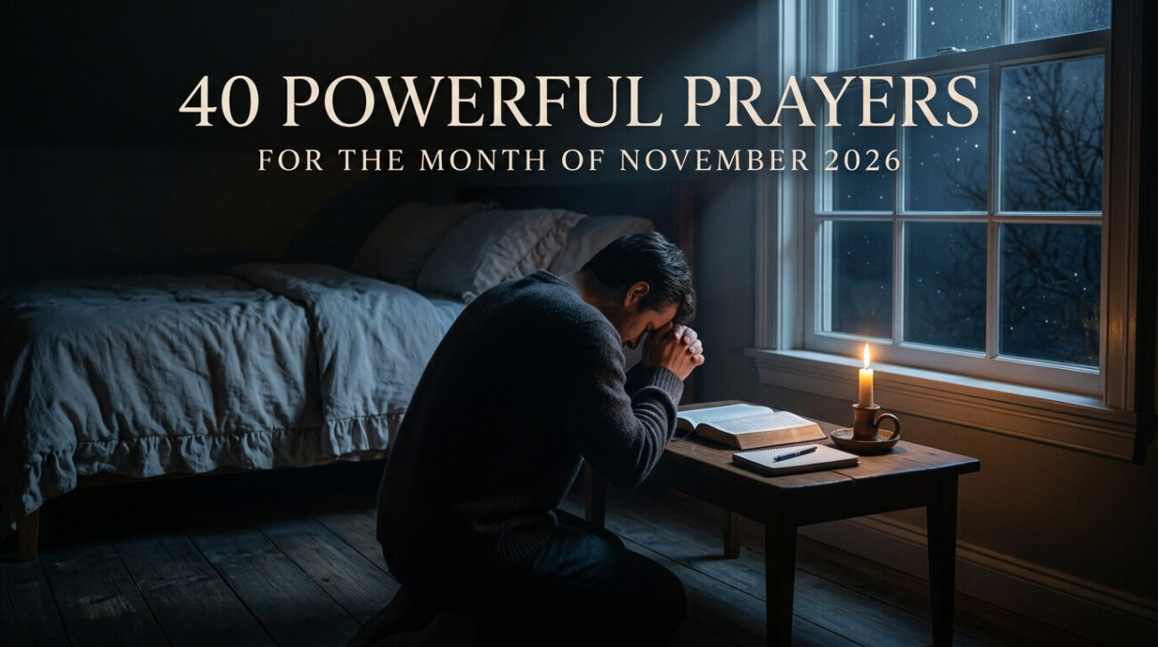 40 Powerful Prayers for the Month of November 2026