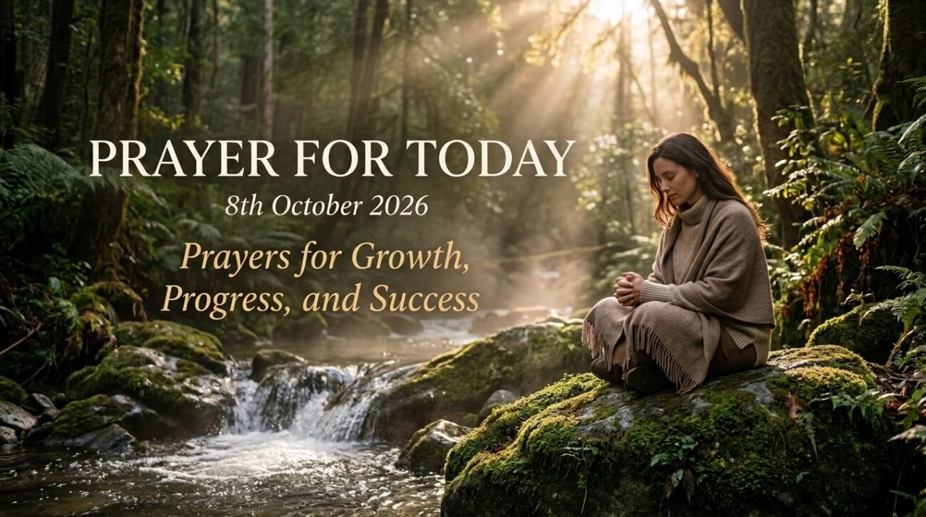 Prayer for Today 8th October 2026: Prayers for Growth, Progress, and Success